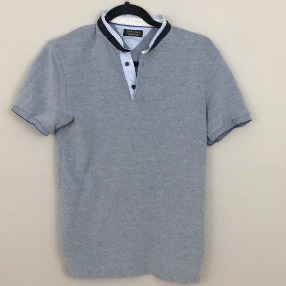 Zara Other - Zara raised collar polo